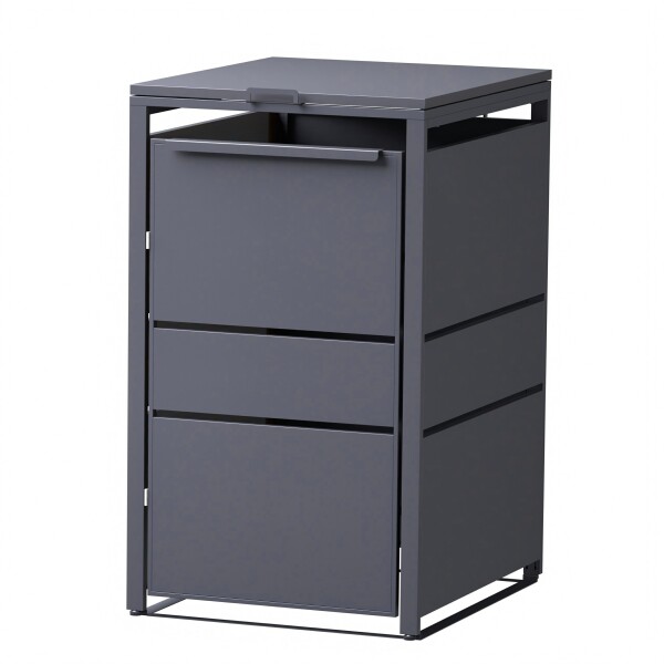 AMON STYLE in Anthrazit mit breiten Frontfeldern