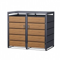AMON Mülltonnenbox WOOD 240L f&uuml gallery