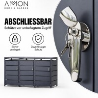 AMON Mülltonnenbox SIMPLE 240L für 3 Tonnen 6