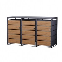AMON Mülltonnenbox WOOD 240L f&uuml gallery