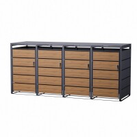 AMON Mülltonnenbox WOOD 240L f&uuml gallery