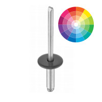 100 x Fassadenniete Edelstahl Kopf mit K gallery