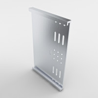 Aluminium-Wandhalter-Verlängerungen 80-160 mm 1