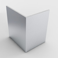 Aluminium Fassaden L-Profil 3m