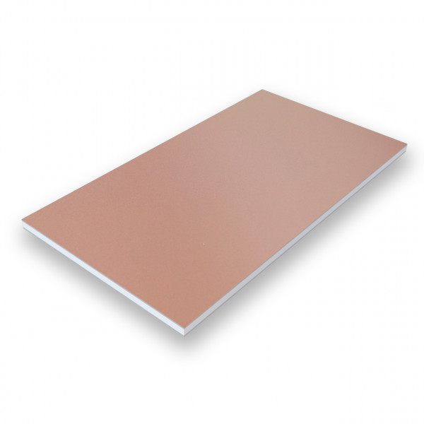 Aluverbund-Fassadenplatte Kupfer Metallic/700-4mm/0,5mm