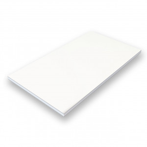 Aluverbund-Fassadenplatte Weiß/701-4mm/0,5mm