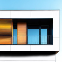 Aluverbund-Fassadenplatte Porcellan-Wei& gallery