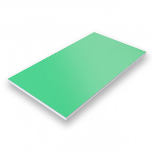 Aluverbund-Fassadenplatte Grün/722-4mm/0,5mm