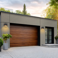 Aluverbund-Fassadenplatte Dunkelgrau-Metallic/737-4mm/0,5mm 