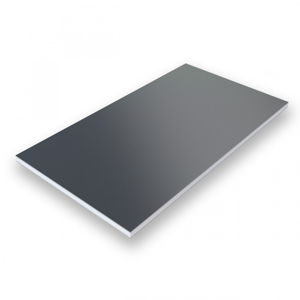 Aluverbund-Fassadenplatte Anthrazit/7016-4mm/0,5mm