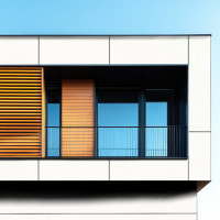 Aluverbund-Fassadenplatte Reinweiß gallery