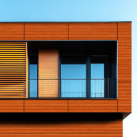 Aluverbund-Fassadenplatte Erlenholz/8711 gallery