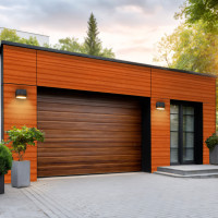 Aluverbund-Fassadenplatte Erlenholz/87115-4mm/0,5mm 1500x320