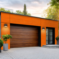 Aluverbund-Fassadenplatte Eibenholz/87340-4mm/0,5mm 1500x320