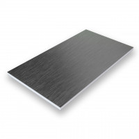Aluverbund-Fassadenplatte Zink-Optik/Zink-4mm/0,5mm