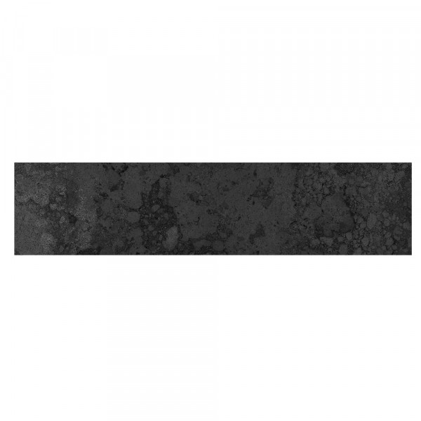 Aluwall Wandpaneel Riffelblech schwarz groß 3286