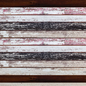 Aluwall Wandpaneel Holzdielen schwarz-grau - 0070