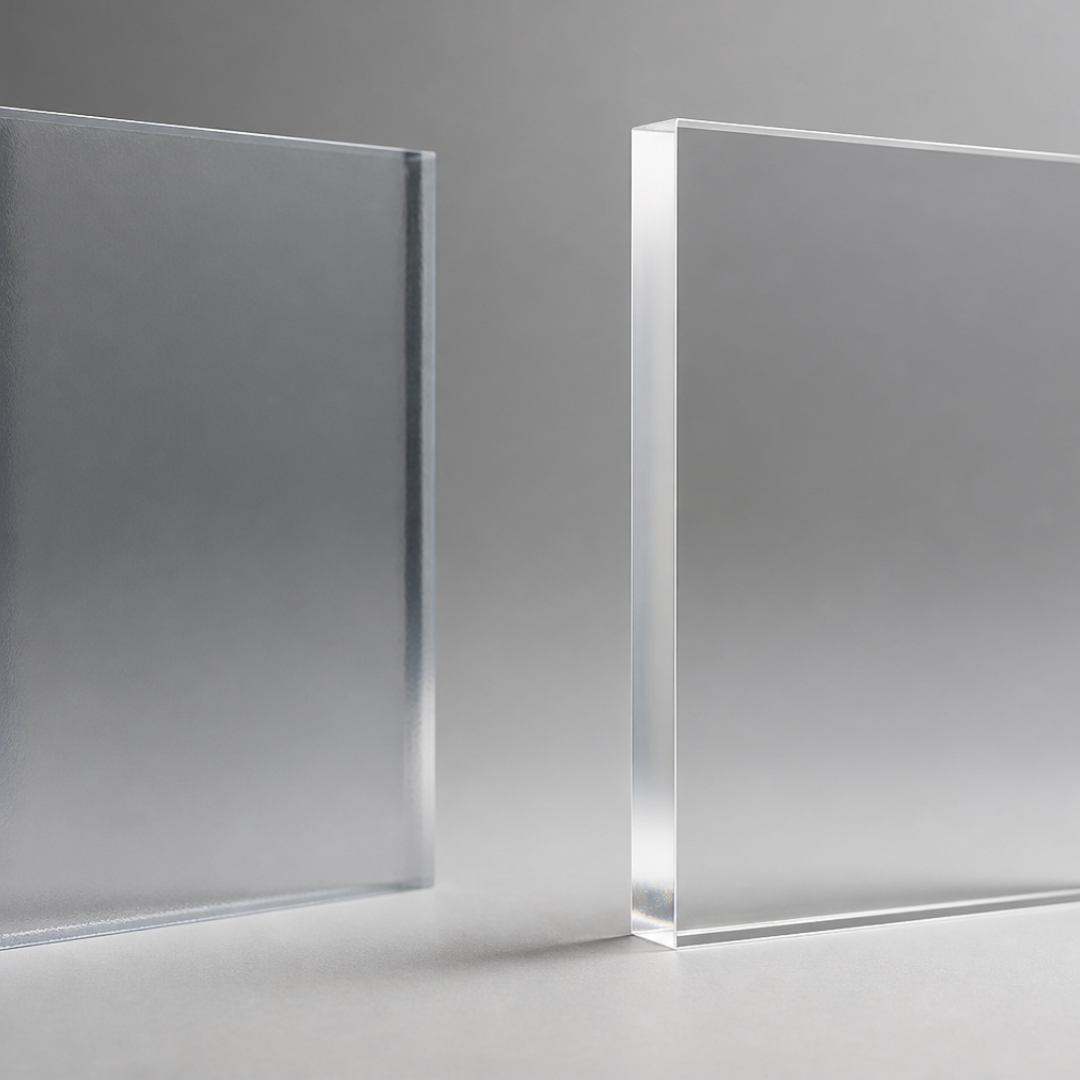 Polycarbonat und Acrylglas Platten im Materialvergleich — Aluverbund24