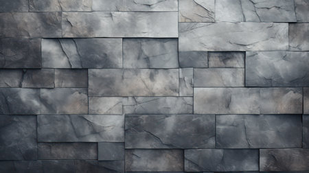 Gray grunge concrete wall texture abstract background. Generative AI design